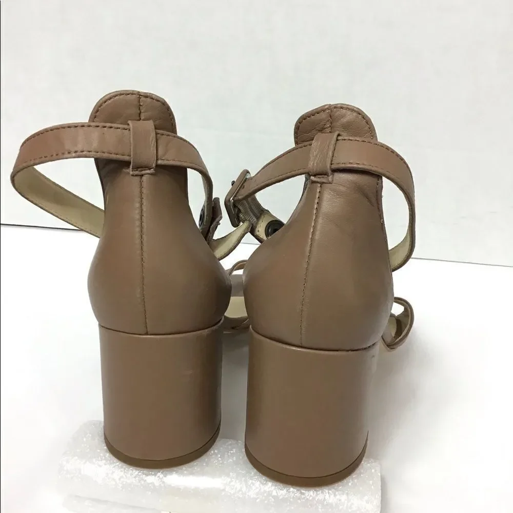 Paul Green Leather Augusta Block Heel Sandal